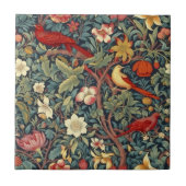Blooming Birds Tiles Tegeltje (Voorkant)