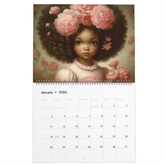 Blooming Black Beauties - Seizoen 2025 Kalender (Jan 2026)