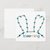 Blooming, bloeien, griekenland.. feestdagenkaart (Voorkant / Achterkant)