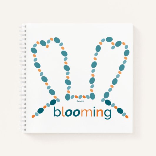 Blooming, bloeien, griekenland.. notitieboek (Voorkant)
