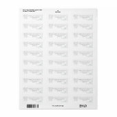 Blooming bloeiende Logo van gebitsgebitten Etiket (Full Sheet)