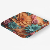 Blooming Blossom-kartonnen omhulsels Papieren Bordje (Gebogen)