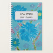 Blooming Bluebells Custom Name Planner (Voorkant)