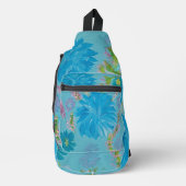 Blooming Bluebells Floral Sling Bag (Voorkant)