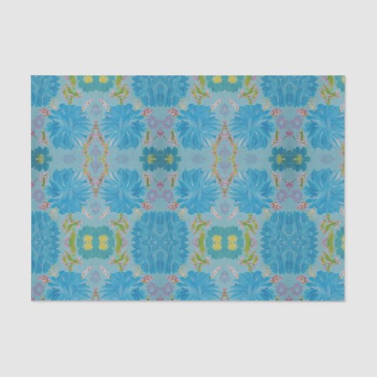 Blooming Bluebells Tissue Paper Tissuepapier (Voorkant)