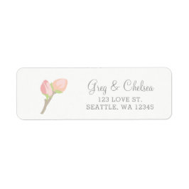 Blooming Blush Floral Wedding Etiket