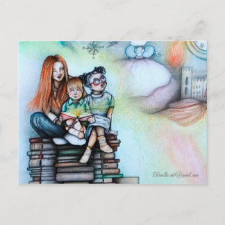 _Blooming Boeken_ Briefkaart