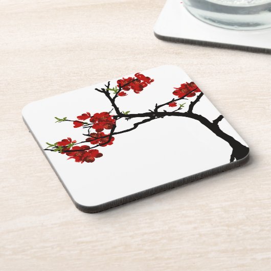 Blooming Bonsai Cork Onderzetter (Linkerzijde)