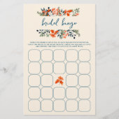 Blooming Botanicals Vrijgezellenfeest Bingo Game K Flyer (Voorkant)