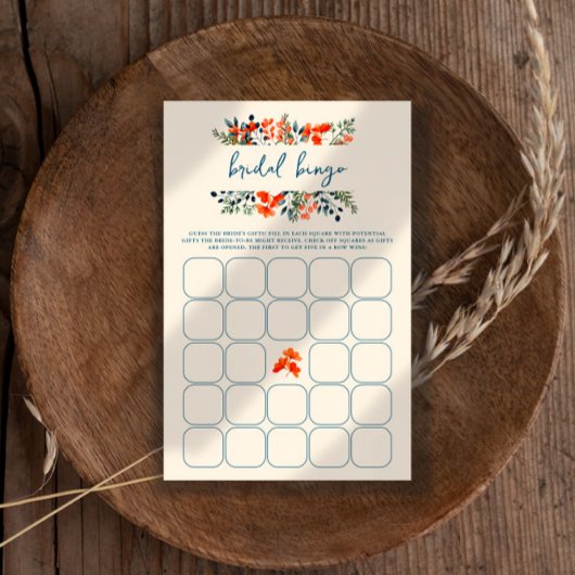 Blooming Botanicals Vrijgezellenfeest Bingo Game K Flyer