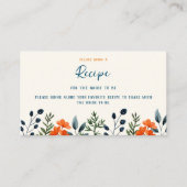 Blooming Botanicals Vrijgezellenfeest Deel een rec Informatiekaartje (Voorkant)