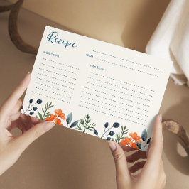 Blooming Botanicals Vrijgezellenfeest Recept Kaart