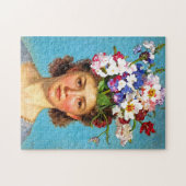 "Blooming Bouffant" Anna - Kunst- en Bloemverenigi Legpuzzel (Horizontaal)