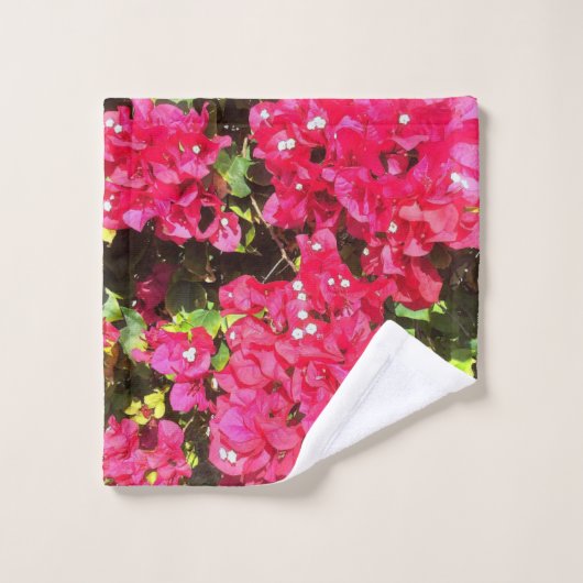 Blooming Bougainvillea Bad Handdoek (Wasdoekje)