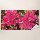 Blooming Bougainvillea Beach Towel Strandlaken (Voorkant)
