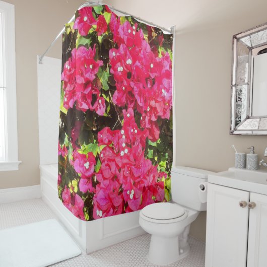 Blooming Bougainvillea Shower Curtain Douchegordijn (In situ)