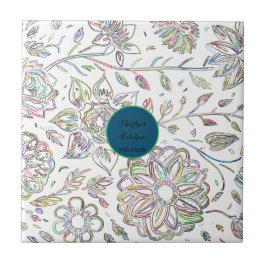 Blooming Bouquet Tegeltje