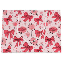 Blooming Bows - Bloemen en lint patroon