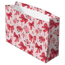 Blooming Bows - Bloemen en lint patroon