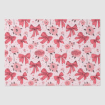 Blooming Bows - Bloemen en lint patroon