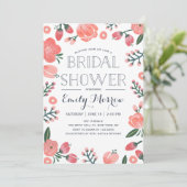 Blooming Bride | VRIJGEZELLENFEEST Kaart (Staand voorkant)