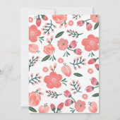 Blooming Bride | VRIJGEZELLENFEEST Kaart (Achterkant)