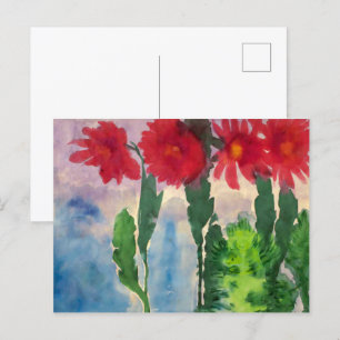 Blooming Cacti   Emil Nolde   Briefkaart
