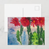 Blooming Cacti | Emil Nolde | Briefkaart (Voorkant / Achterkant)