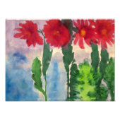 Blooming Cacti | Emil Nolde | Foto Afdruk (Voorkant)