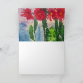 Blooming Cacti | Emil Nolde | Kaart (Binnen)