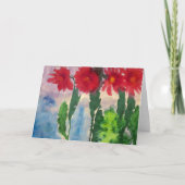 Blooming Cacti | Emil Nolde | Kaart (Voorkant)