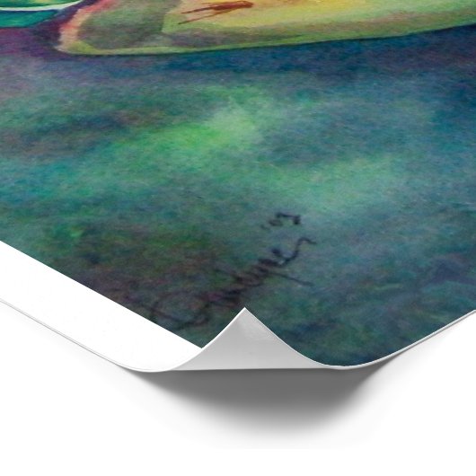 Blooming Cactus Poster (Hoek)