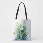  Blooming Calla Lilies Tote Bag (Voorkant)
