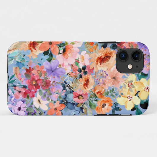 Blooming Case-Mate iPhone Case (Achterkant (horizontaal))