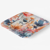 Blooming Charm-kartonnen omhulsels Papieren Bordje (Gebogen)