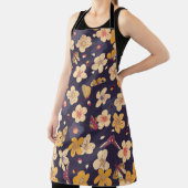 blooming cherry and butterflies seamless pattern. schort (Insitu)
