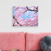 Blooming Cherry Blossom Canvas Afdruk (Insitu (Woonkamer))