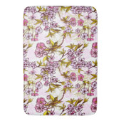 Blooming Cherry Blossom Pattern Badmat (Voorkant Verticaal)