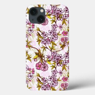 Blooming Cherry Blossom Pattern Case-Mate iPhone Case