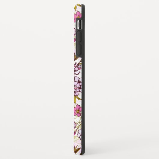 Blooming Cherry Blossom Pattern Case-Mate iPhone Case (Achterkant/links)