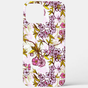 Blooming Cherry Blossom Pattern Case-Mate iPhone Case