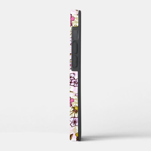 Blooming Cherry Blossom Pattern Case-Mate iPhone Case (Achterkant / Links)