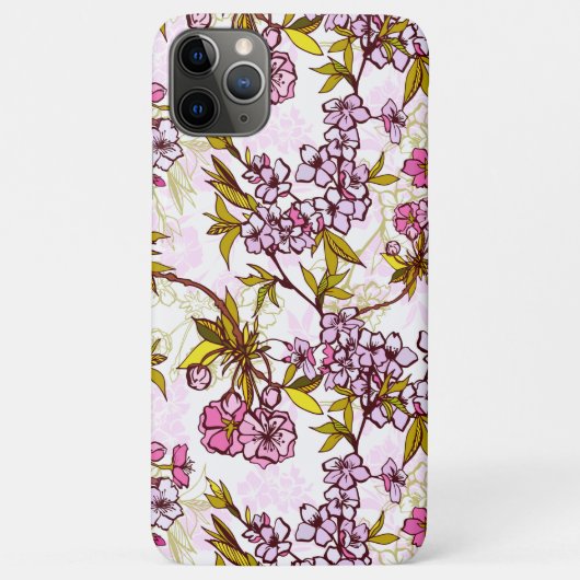 Blooming Cherry Blossom Pattern Case-Mate iPhone Case (Achterkant)