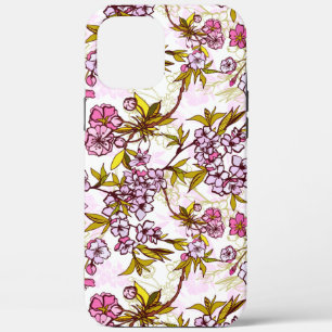 Blooming Cherry Blossom Pattern Case-Mate iPhone Case