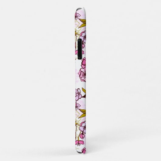 Blooming Cherry Blossom Pattern Case-Mate iPhone Case (Achterkant/rechts)