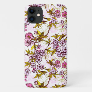 Blooming Cherry Blossom Pattern Case-Mate iPhone Case