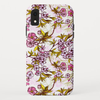 Blooming Cherry Blossom Pattern Case-Mate iPhone Case
