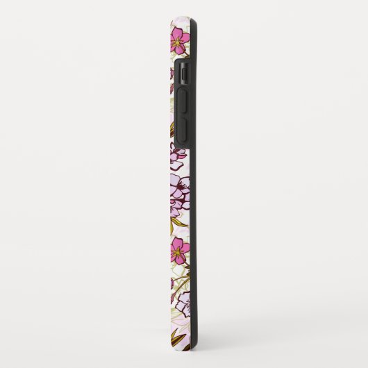 Blooming Cherry Blossom Pattern  Case-Mate iPhone Case (Achterkant/links)