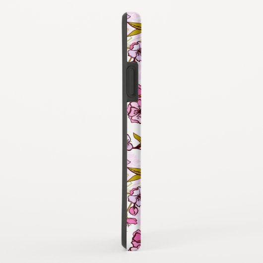 Blooming Cherry Blossom Pattern  Case-Mate iPhone Case (Achterkant/rechts)