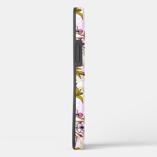 Blooming Cherry Blossom Pattern Case-Mate iPhone Case (Achterkant / Rechts)
